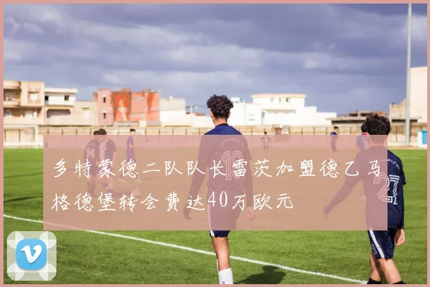 多特蒙德二队队长雷茨加盟德乙马格德堡转会费达40万欧元